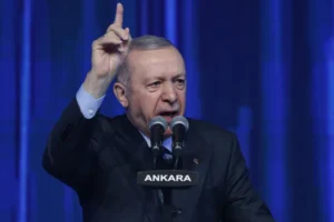 الرئيس التركي رجب طيب أردوغان أكد دعم بلاده لسوريا (الفرنسية)