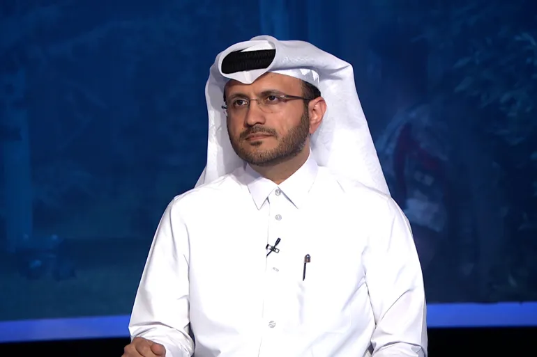 المتحدث باسم الخارجية القطرية ماجد الأنصاري قال إن إسرائيل تستخدم المساعدات الإنسانية كسلاح للضغط والابتزاز السياسي (الجزيرة)