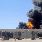 حرائق بمستودع للطاقة في بورتسودان إثر هجمات للدعم السريع (وزارة الإعلام السودانية)