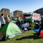 جامعة هارفارد شهدت حراكا طلابيا داعما لفلسطين ورافضا للحرب على غزة (الفرنسية)