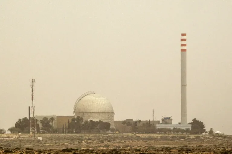مفاعل ديمونا النووي بإسرائيل (الفرنسية)