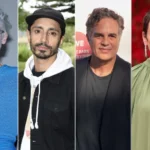 من اليمين: أوليفيا كولمان، مارك رافالو، ريز أحمد، تيلدا سوينتون (غيتي)