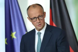 المستشار فريدريش ميرتس كان قد أكد أن ألمانيا لا ترى أن الوقت حان للاعتراف بدولة فلسطينية (غيتي)