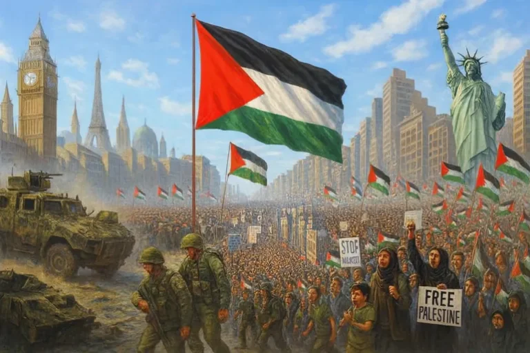 وكما قال الرئيس السابق للمكتب السياسي لحركة حماس الشهيد يحيى السنوار فإن الحركة ستضع العالم في مواجهة إسرائيل للحصول على حقوقنا.