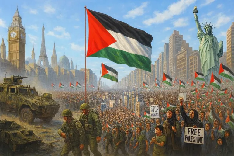 وكما قال الرئيس السابق للمكتب السياسي لحركة حماس الشهيد يحيى السنوار فإن الحركة ستضع العالم في مواجهة إسرائيل للحصول على حقوقنا.