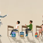 الهدف الرئيسي كان معرفة أثر الذكاء الاصطناعي على الطلاب (غيتي)
