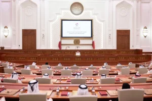 أمير قطر أكد أن القطاع المالي في البلاد حافظ على متانته (حساب وكالة الأنباء القطرية على إكس)