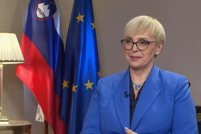 رئيسة سلوفينيا ناتاشا بيرك موسار (الجزيرة)
