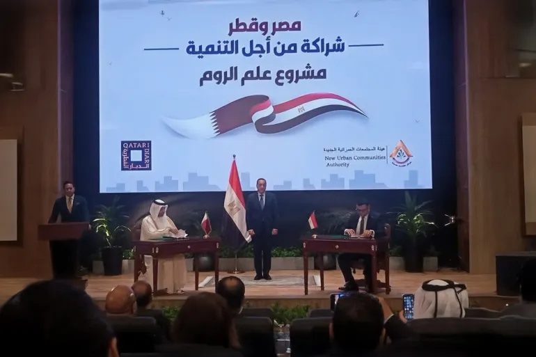 المشروع على مساحة نحو 4900 فدان بطول 7.2 كيلومترات من شواطئ البحر المتوسط (مواقع التواصل)