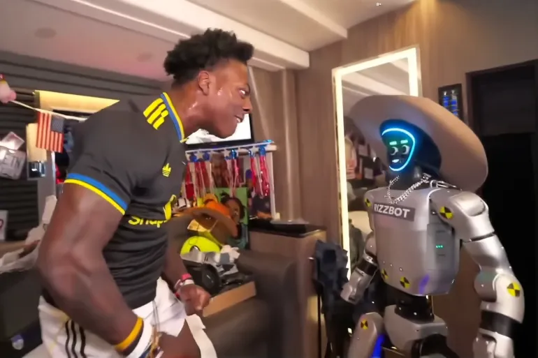 مقطع "ريزبوت" مع "سبيد" جمع أكثر من 800 ألف مشاهدة (مواقع التواصل)